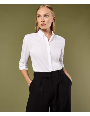 KUS-KK715-Chemisier manches trois-quarts Continental Femme